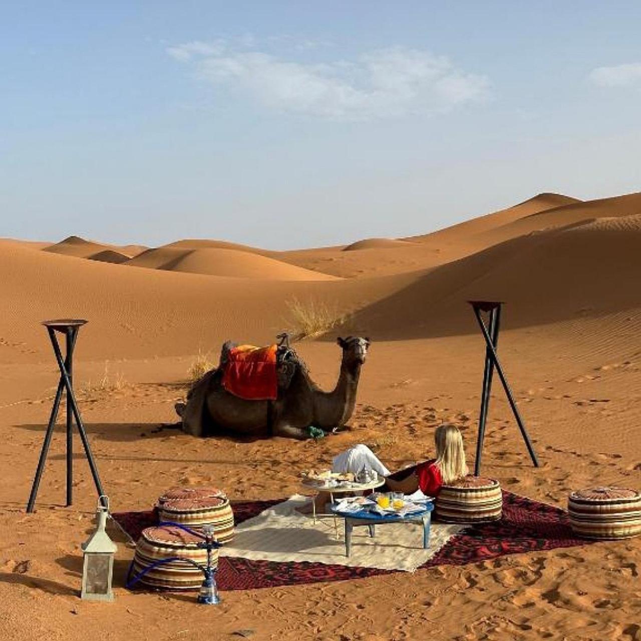 Merzouga Pearl Luxury Camp เมอร์ซูกา ภายนอก รูปภาพ