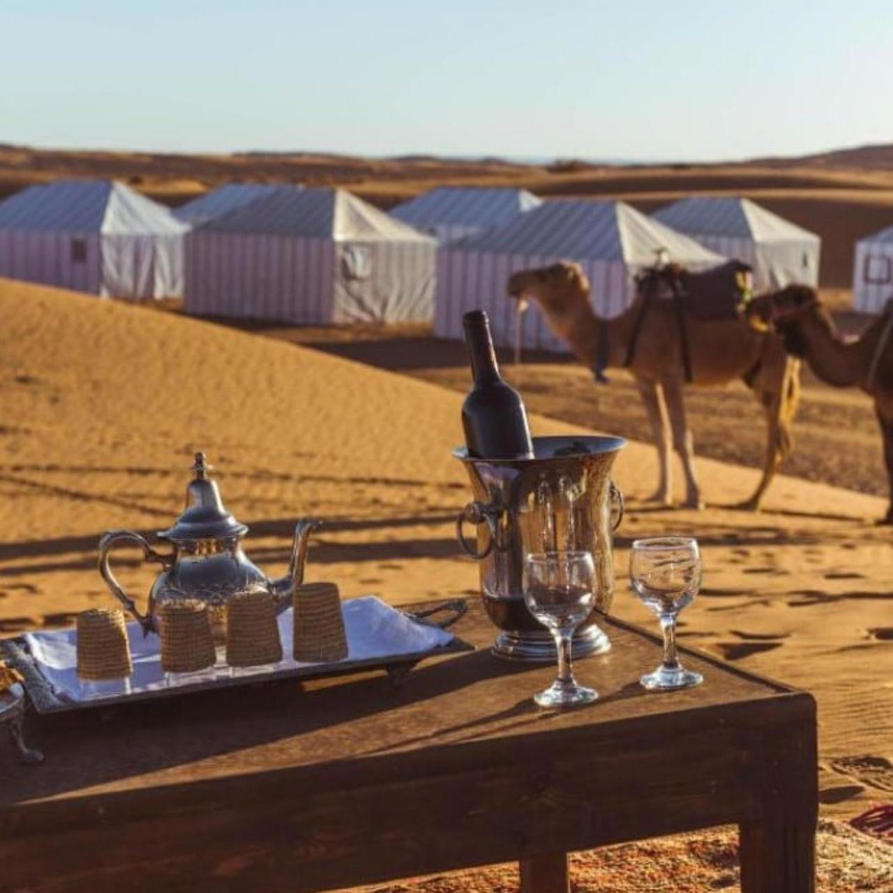 Merzouga Pearl Luxury Camp เมอร์ซูกา ภายนอก รูปภาพ